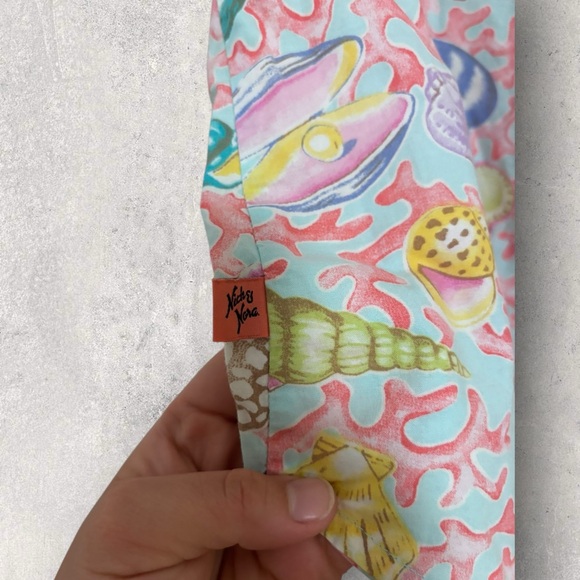 Nick & Nora cotton seashell pajama set - Picture 5 of 10